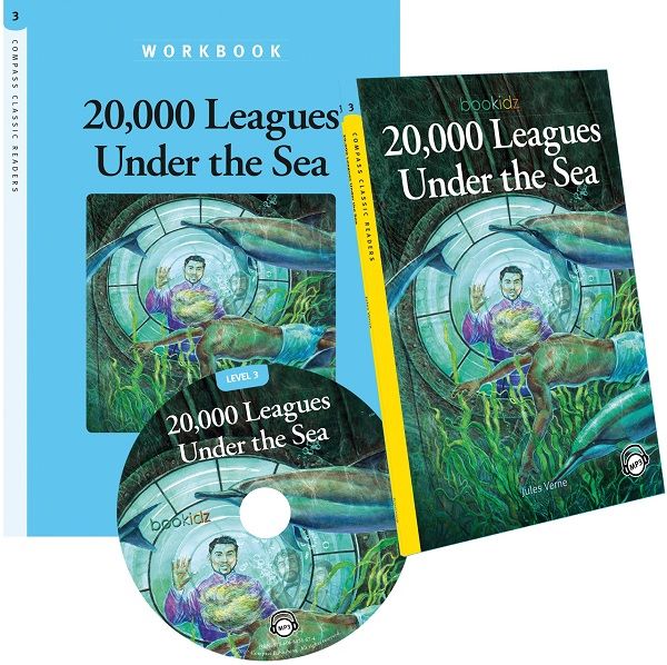 Cartea 20.000 Leagues Under the Sea. Compass Classic Readers Nivelul 3 de Jules Verne