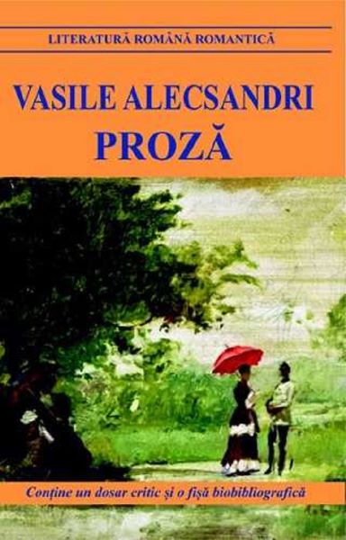 Proza, Vasile Alecsandri – copertă