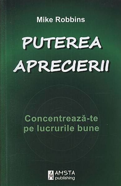 Puterea aprecierii, Mike Robbins – copertă