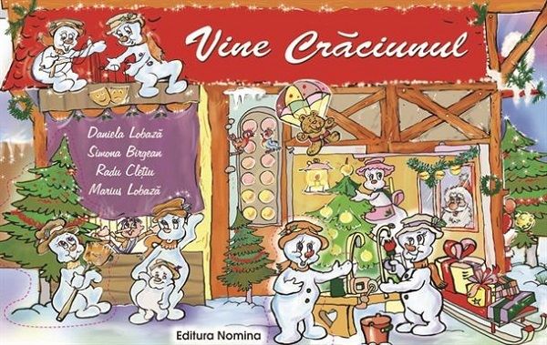 Vine Craciunul, Daniela Lobaza – copertă