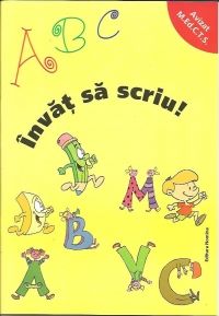 Cartea ABC invat sa scriu! A4 de - – Editura NOMINA