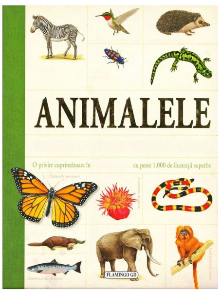 Animalele. Enciclopedie pentru copii, - – copertă