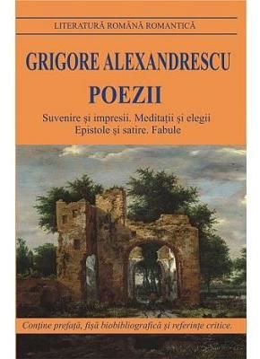 Cartea Poezii - Grigore Alexandrescu