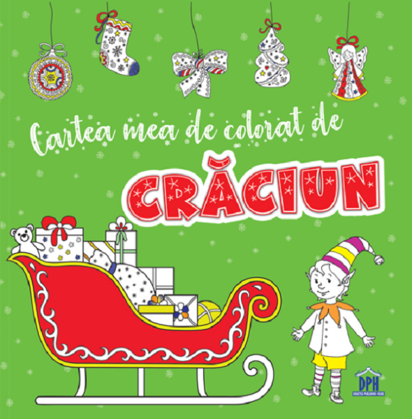 Cartea mea de colorat de Craciun