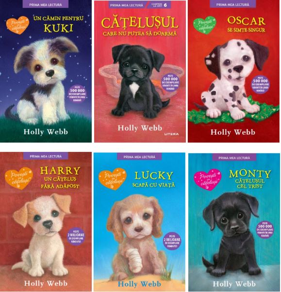 Cartea Pachet Prima mea lectura: 6 povesti cu catelusi de Holly Webb