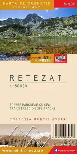 Cartea Muntii Retezat. Harta de drumetie. Muntii nostri de * * * – Editura SCHUBERT & FRANZKE
