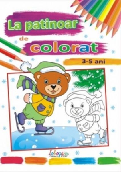 La patinoar de colorat, * * * – copertă