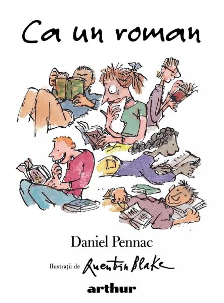 Ca un roman, Daniel Pennac – copertă