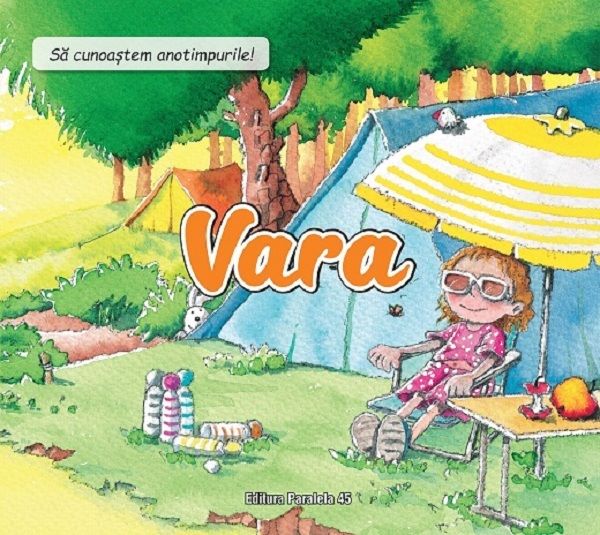 Sa cunoastem anotimpurile! Vara, Nuria Roca – copertă