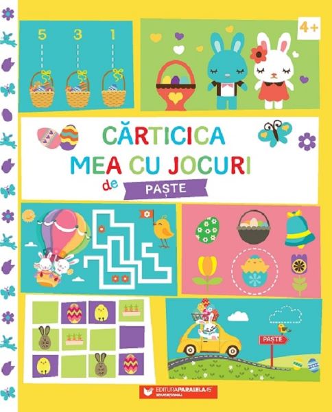 Carticica mea cu jocuri de Paste, * * * – copertă