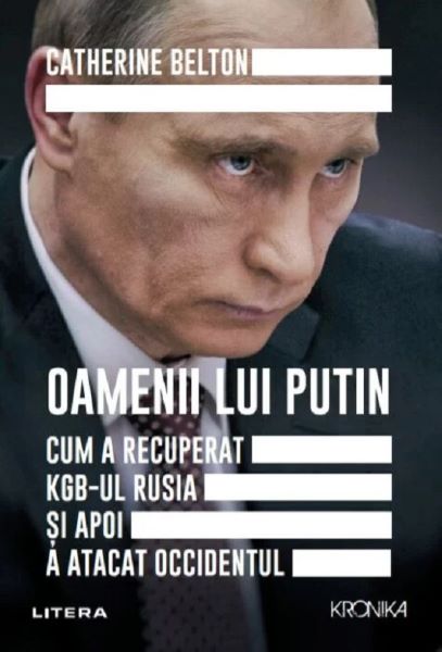 Oamenii lui Putin, Catherine Belton – copertă