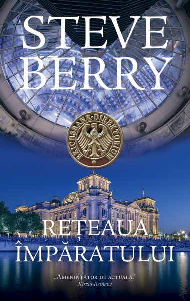 Reteaua imparatului, Steve Berry – copertă