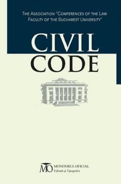 Romanian Civil Code, * * * – copertă