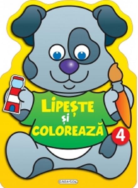 Lipeste si coloreaza 4, * * * – copertă