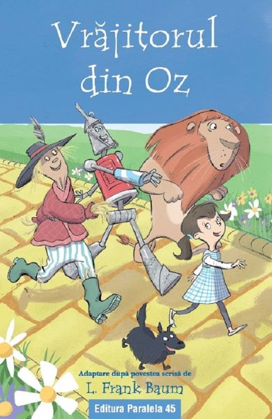Vrajitorul din Oz. Text adaptat, L. Frank Baum – copertă
