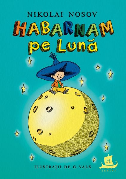 Habarnam pe Luna, Nikolai Nosov – copertă