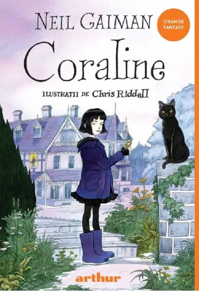 Cartea Coraline de Neil Gaiman