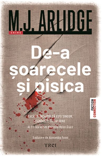 De-a soarecele si pisica, M.j. Arlidge – copertă