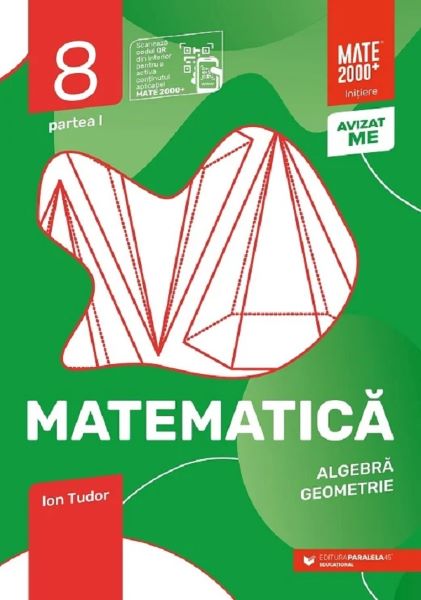 Matematica - Clasa 8 Partea 1 - Initiere, Ion Tudor – copertă