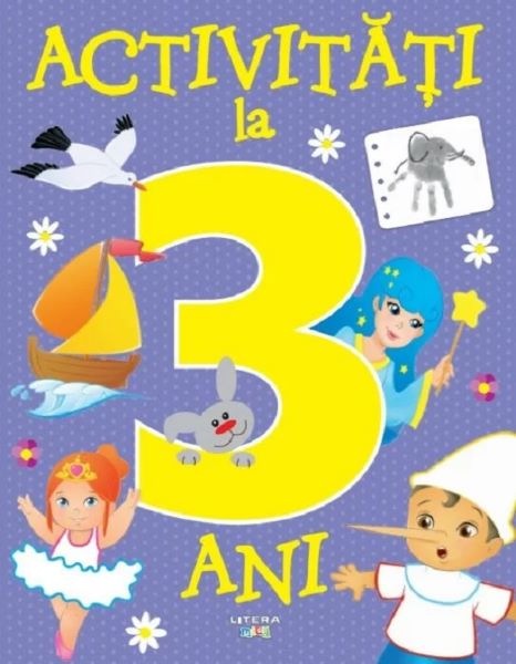 Activitati la 3 ani, Autor Anonim – copertă