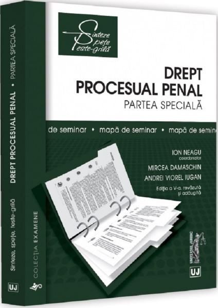 Cartea Drept procesual penal. Partea speciala. Mapa de seminar Ed.5