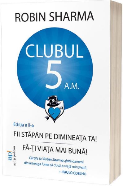 Clubul 5 A.M., Robin Sharma – copertă
