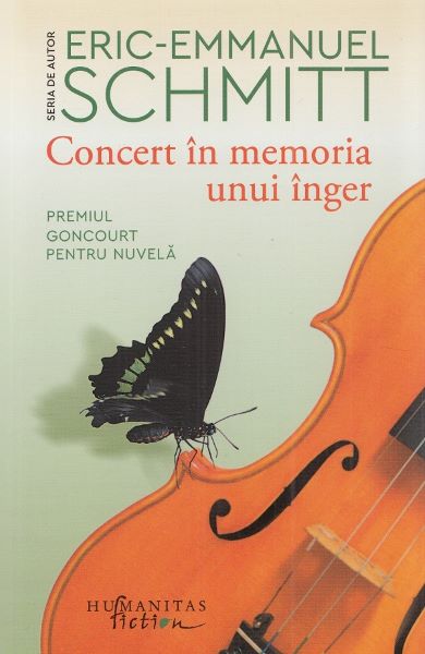 Cartea Concert in memoria unui inger de Eric-emmanuel Schmitt