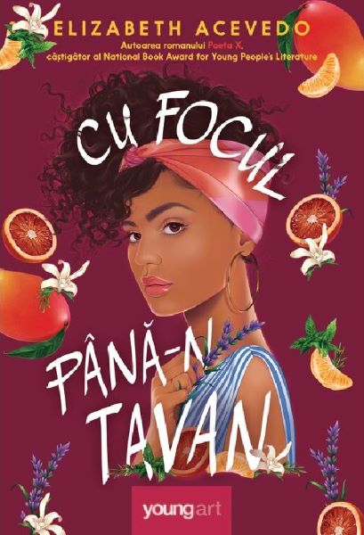 Cu focul pana-n tavan, Elizabeth Acevedo – copertă