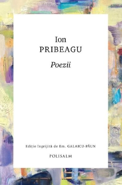 Cartea Poezii de Ion Pribeagu – Editura POLISALM