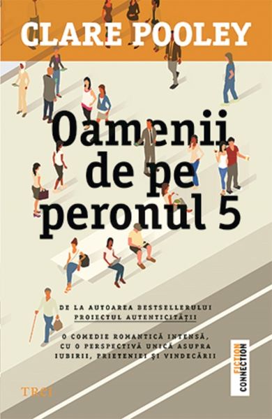 Oamenii de pe peronul 5, Clare Pooley – copertă