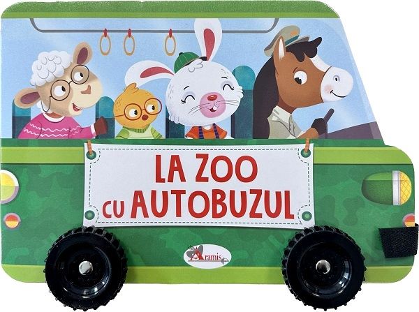 La zoo cu autobuzul, Autor Anonim – copertă