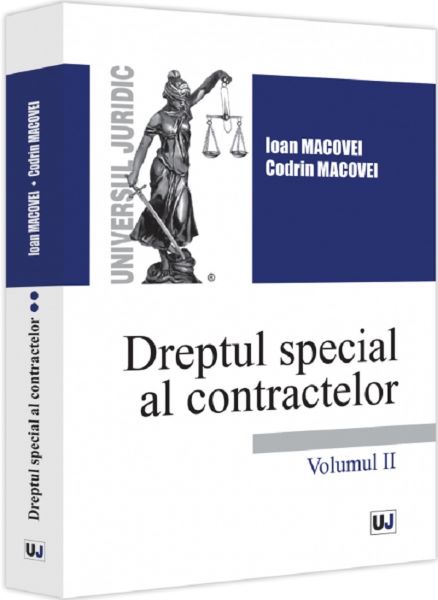 Cartea Dreptul special al contractelor Vol.2 de Codrin Macovei, Ioan Macovei