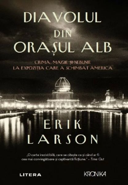Diavolul din Orasul Alb, Erik Larson – copertă