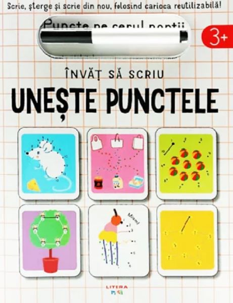 Cartea Invat sa scriu. Uneste punctele
