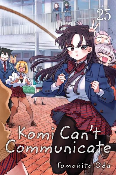 Komi Can't Communicate Vol.25, Tomohito Oda – copertă