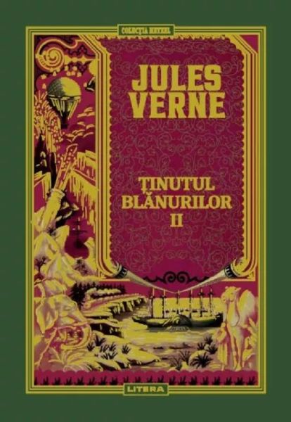 Tinutul blanurilor Vol.2, Jules Verne – copertă