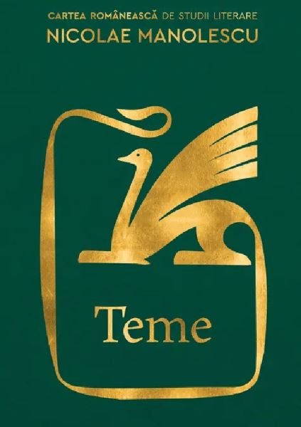 Teme, Nicolae Manolescu – copertă