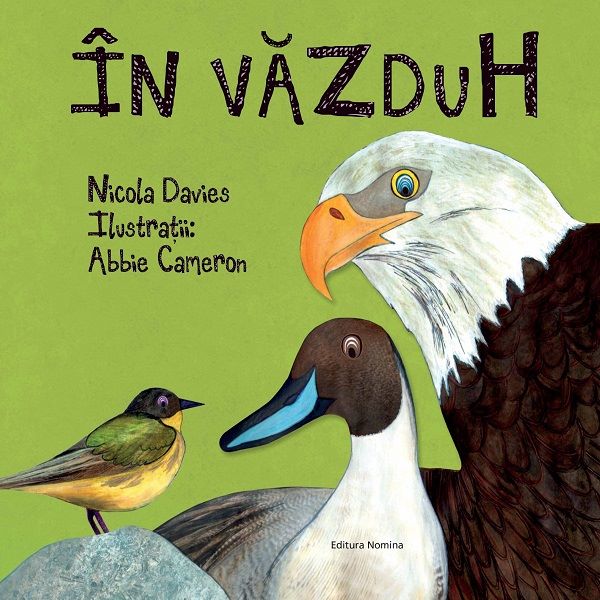 In vazduh, Nicola Davies – copertă