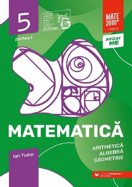 Matematica - Clasa 5 Partea 1 - Initiere, Ion Tudor – copertă