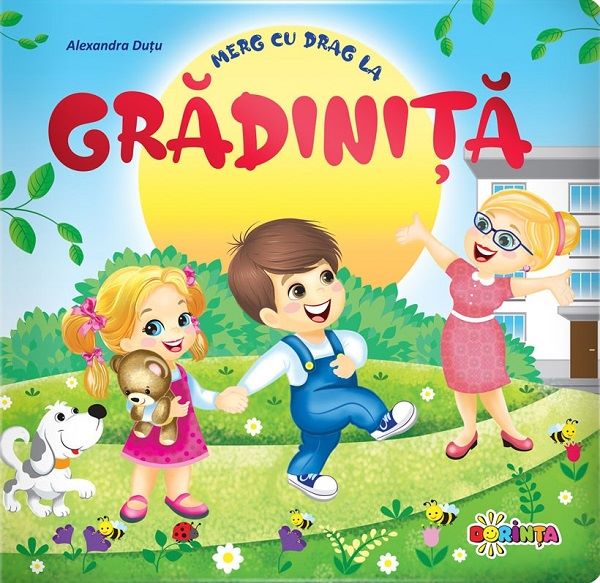 Cartea Merg cu drag la gradinita