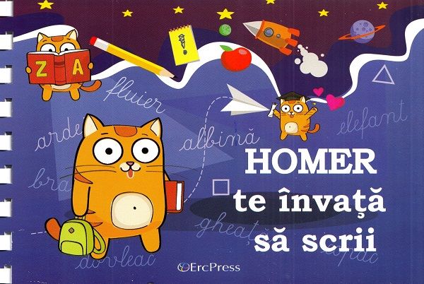 Homer te invata sa scrii,  – copertă