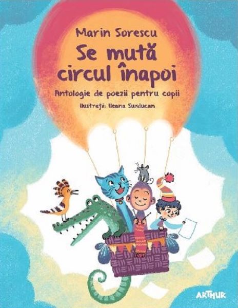 Se muta circul inapoi, Marin Sorescu – copertă