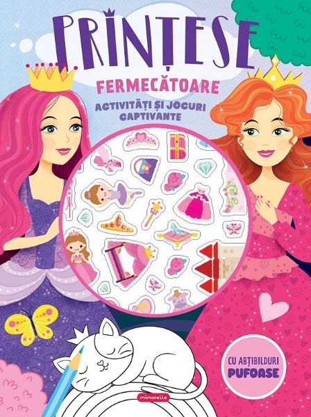 Cartea Printese fermecatoare. Activitati si jocuri captivante – Editura MIMORELLO