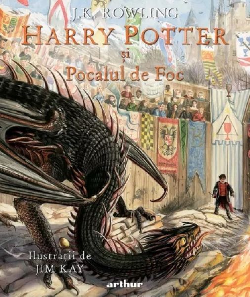 Cartea Harry Potter si Pocalul de Foc de J. K. Rowling