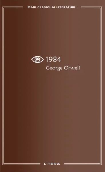 1984, George Orwell – copertă