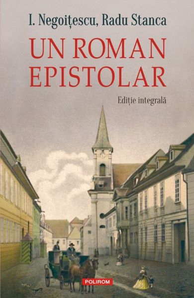 Un roman epistolar, I. Negoitescu, Radu Stanca – copertă