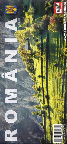 Harta Romania Ed.3, Autor Anonim – copertă