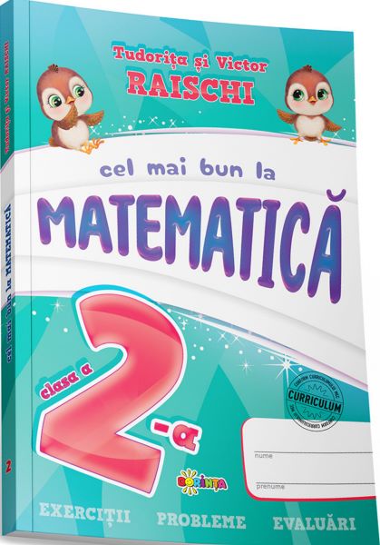 Cartea Cel mai bun la matematica - Clasa 2