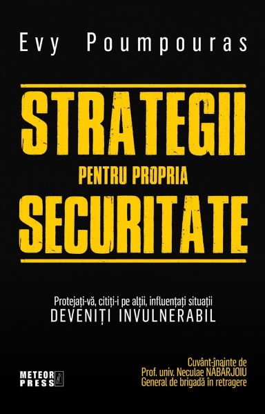 Strategii pentru propria securitate, Evy Poumpouras – copertă