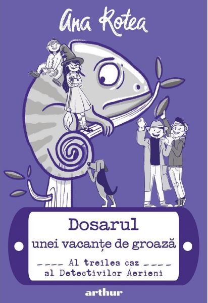 Cartea Detectivii aerieni Vol.3: Dosarul unei vacante de groaza